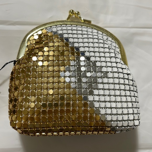 Y&S Handbags Handbags - Y & S vintage change purse NWT. White, silver and gold. Very classic item.